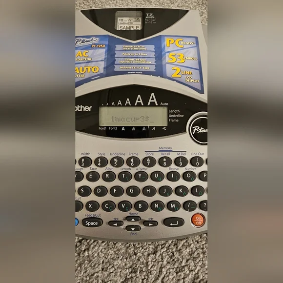 Brother label maker - Picture 3 of 6